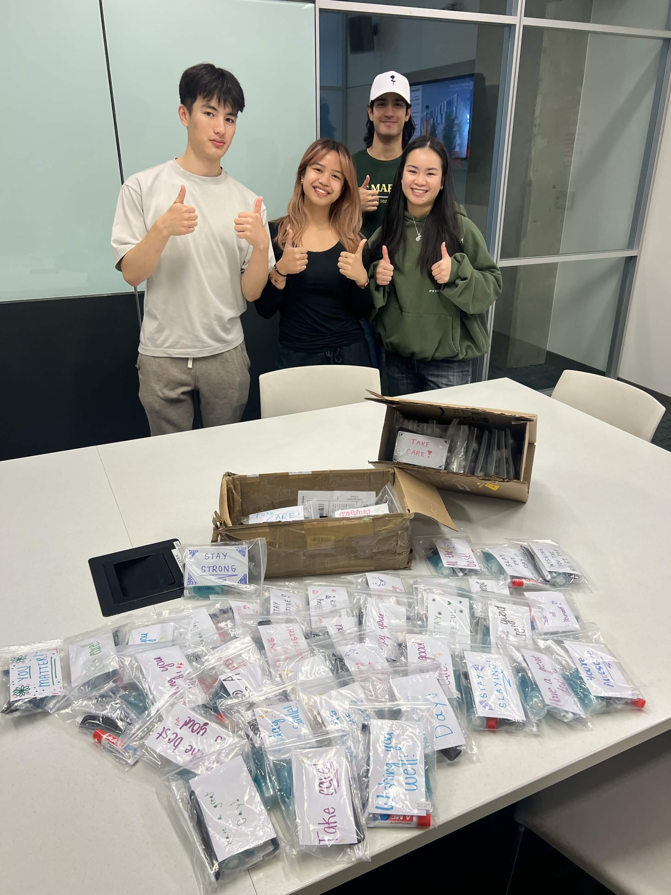 ImmunoReach volunteers